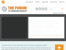 Tablet Screenshot of hivforum.org
